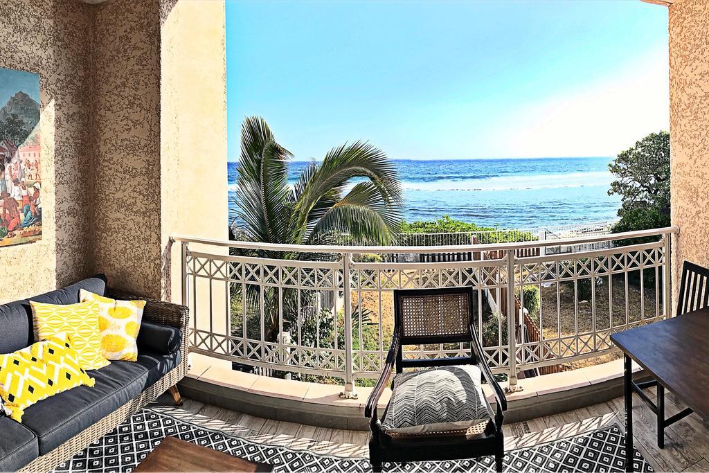 Le Petrel Blanc - Appartement Sur La Plage De La Souris Blanche Trois Bassins Esterno foto