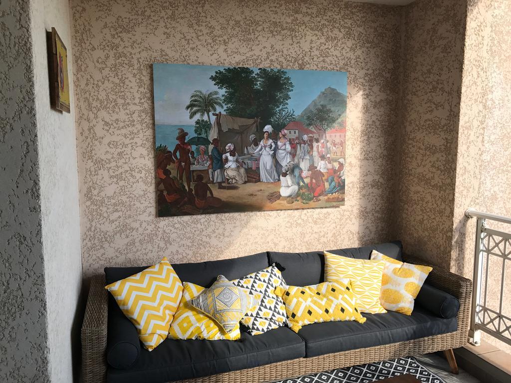 Le Petrel Blanc - Appartement Sur La Plage De La Souris Blanche Trois Bassins Esterno foto