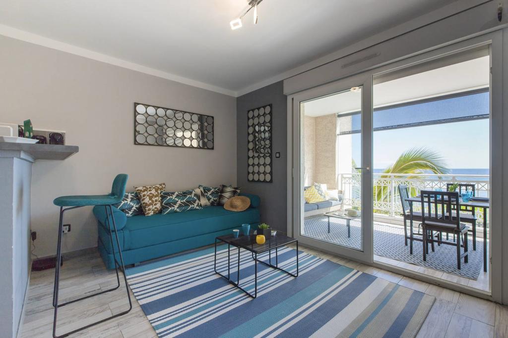 Le Petrel Blanc - Appartement Sur La Plage De La Souris Blanche Trois Bassins Esterno foto